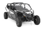 Rough Country Can-Am Maverick X3 6" Black Slimline Grille Mount LED Light Kit
