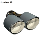 RPM Can-Am Maverick R Carbon / Colored Dual Exhaust Tips