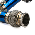 RPM Can-am Maverick X3 Titanium E-Valve 3" Electronic Dump Valve Exhaust Mid Pipe