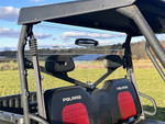 Spike Polaris Ranger Full-Size (Round Tubing) Rear Windshield With Vent - GP