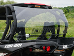 Spike '13-'20 Can-Am Commander/Maverick Rear Windshield with Sliding Vent