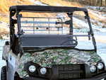 Spike Kawasaki Mule Pro MX Full Tilting Windshield - Hard Coated