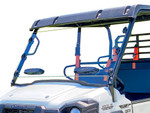 Spike Kawasaki Mule Pro-FXR Full Scratch Resistant Windshield W/Dual Vents