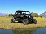 Spike Polaris RZR XP/XP-4 1000 Tinted Short Windshield