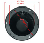 UTV Stereo 6.5" Unloaded Cage Mount Pods - Pair