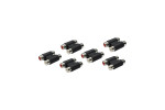 UTV Stereo RCA Female Barrel Connectors - 6 Pack