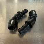 TPR Industry 10an Push Lock Fitting - 45º