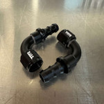 TPR Industry 10an Push Lock Fitting - 90º