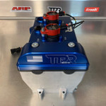 TPR Industry Polaris RZR Billet Valve Cover - Blue