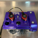 TPR Industry Polaris RZR Billet Valve Cover - Purple