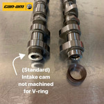 TPR Industry Billet Valve Cover Can Am X3 - Red