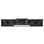 Ssv Works Canam Defender Hd10 / Hd11 Plug-&-play 4-speaker Overhead Sound Bar W/ Jvc Mr305 Bluetooth