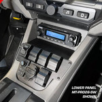 Rugged Radios Polaris Rzr Pro R Ultimate Lower Accessory Panel