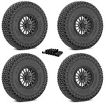 Valor Offroad Wheel And Tire Package With V06 Wheels And Tango Tires (complete Set Of 4) Mounted With Lug Nuts