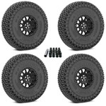 Valor Offroad Wheel And Tire Package With V09 Wheels And Tango Tires (complete Set Of 4) Mounted With Lug Nuts