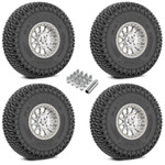 Valor Offroad Wheel And Tire Package With V09 Wheels And Tango Tires (complete Set Of 4) Mounted With Lug Nuts