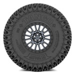 Valor Offroad Wheel And Tire Package With V16 Wheels And Tango Tires (complete Set Of 4) Mounted With Lug Nuts