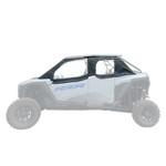 Falcon Ridge soft upper doors installed on Polaris RZR Pro XP 4 side view