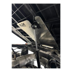 AJK Offroad CF Moto UForce U10 under bed aluminum heat shield installed