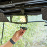 Can-Am Clearview Rearview LED Dome Light - Triangle Tab Mount - ATV TEK (Lifetime Warranty)