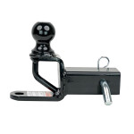 Yamaha Wolverine X2 Trio HD 2" Hitch w/ Ball Mount - ATV TEK (Lifetime Warranty)