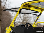 Super ATV 2016+ Can-am Defender MaxDrive Power Flip Windshield