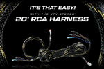 UTV Stereo 20" RCA Harness