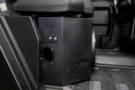 UTV Stereo Can-am Defender HD11 Vented 10" Rear Passenger Subwoofer Enclosure Unloaded