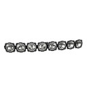 Kc Hilites 50" Gravity Pro6 Led 8-light Curved 160w Combo Beam Light Bar System