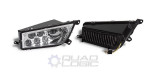 Polaris RZR 900/1000/XP Turbo Chrome LED Headlight Conversion Kit - Quad Logic