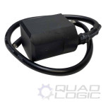 Polaris Ranger 400 Ignition Coil with Spark Plug Wire - Quad Logic
