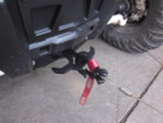 Polaris RZR 1000 "S" Front Tow Hook - Quad Logic
