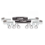 Polaris RZR 1000 Billet Aluminum Adjustable Drop Link Kit - Quad Logic
