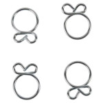 All Balls Racing 4 Pack Hose Clamps- 11.5mm