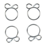 All Balls Racing 4 Pack Hose Clamps- 13.5mm