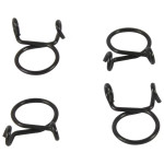 All Balls Racing 4 Pack Hose Clamps - 12mm