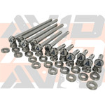 AVID Racing Yamaha YXZ1000 Rear Complete Pivot Titanium Bolt Hardware Kit - 28 Piece