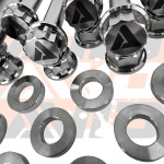 AVID Racing Can-Am Maverick X3 AVID Spec Trailing Arm Titanium Bolt Hardware Kit - 58 Piece (FITS AVID TRAILING ARM ONLY)