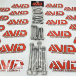 AVID Racing Can-Am Maverick R Race Front Titanium Bolt Hardware Kit - 24 Piece
