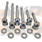 AVID Racing Can-Am Maverick X3 Stock Trailing Arm Titanium Bolt Hardware Kit - 20 Piece