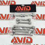 AVID Racing Maverick X3 Rear Sway Bar Titanium Bolt Hardware Kit - 24 Piece