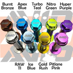 AVID Racing Polaris RZR Pro R Front Factory Shock Titanium Bolt Hardware Kit - 12 Piece
