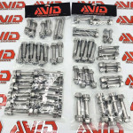 AVID Racing Can-Am Maverick R Ultimate Titanium Bolt Hardware Kit - 142 Piece