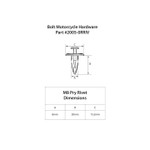 Bolt M8 Pry Rivets - 10 Pack