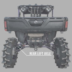 Demon Powersports 2016 Hisun Sector 550 Rugged Performance Axle