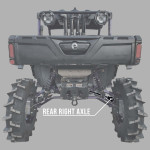 Demon Powersports Polaris ACE 570 Rugged Performance Axle