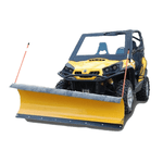 Denali Pro UTV Snow Plow - Honda Talon