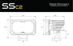 Diode Dynamics '19-'24 Honda Talon Stage Series Reverse Light Kit