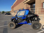 Dirt Warrior Polaris RZR Turbo S 2-Seat Upper Side Doors & Panels Cab Enclosure