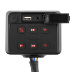 DS18 ENSBTRC-SQ Waterproof Receiver Enclosure w/Bluetooth, AUX Input, USB Player & Controls